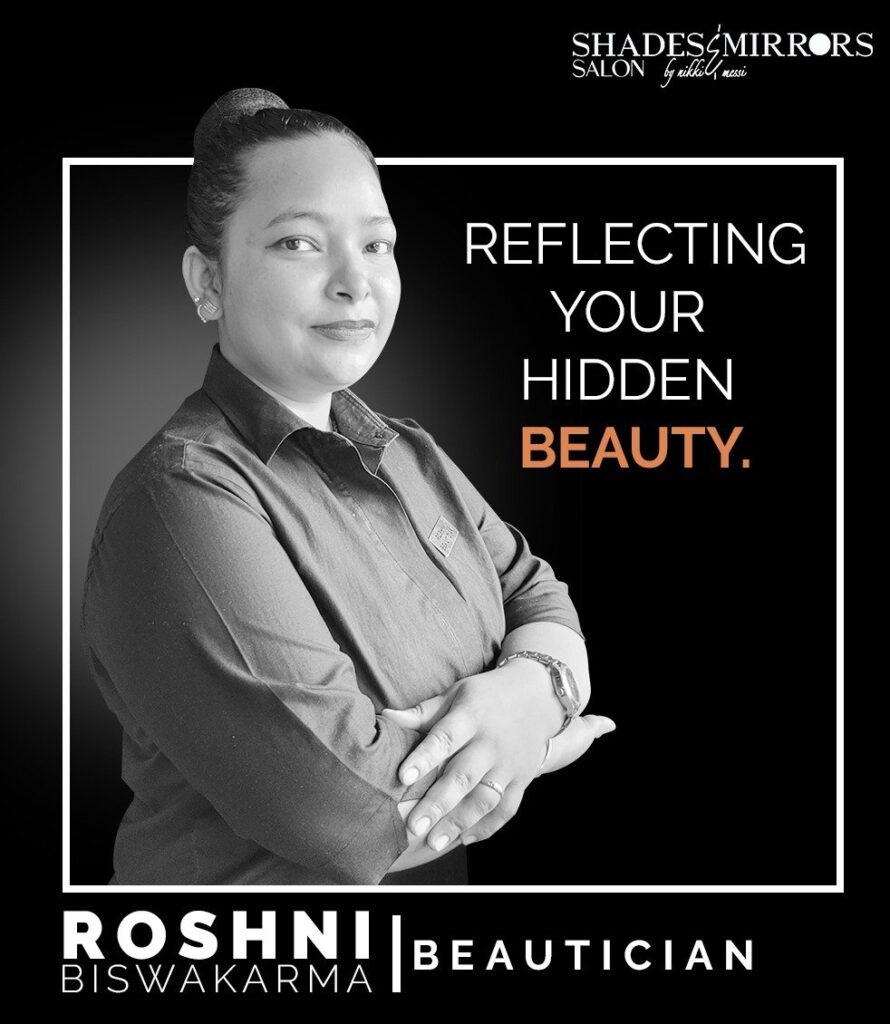 Best Hair Salon In ahmedabad- Shades and mirrors salon - Roshni